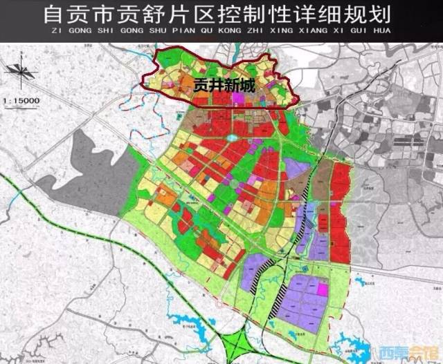 最新贡井西环线规划图,贡井西环线最新规划图解读